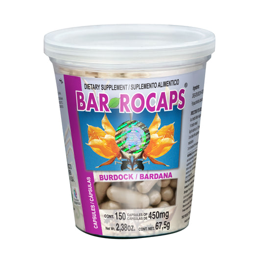 Cápsulas BARROCAPS ® bardana frasco 150