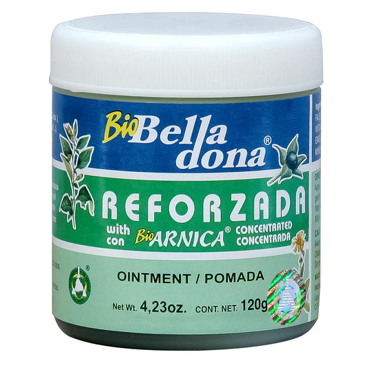 Pomada BIOBELLADONA ® belladona con árnica tarro 120g