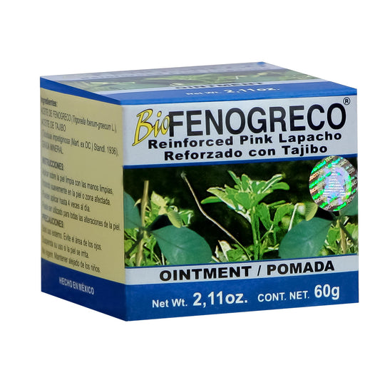 Pomada BIOFENOGRECO ® fenogreco con tajibo tarro 60g