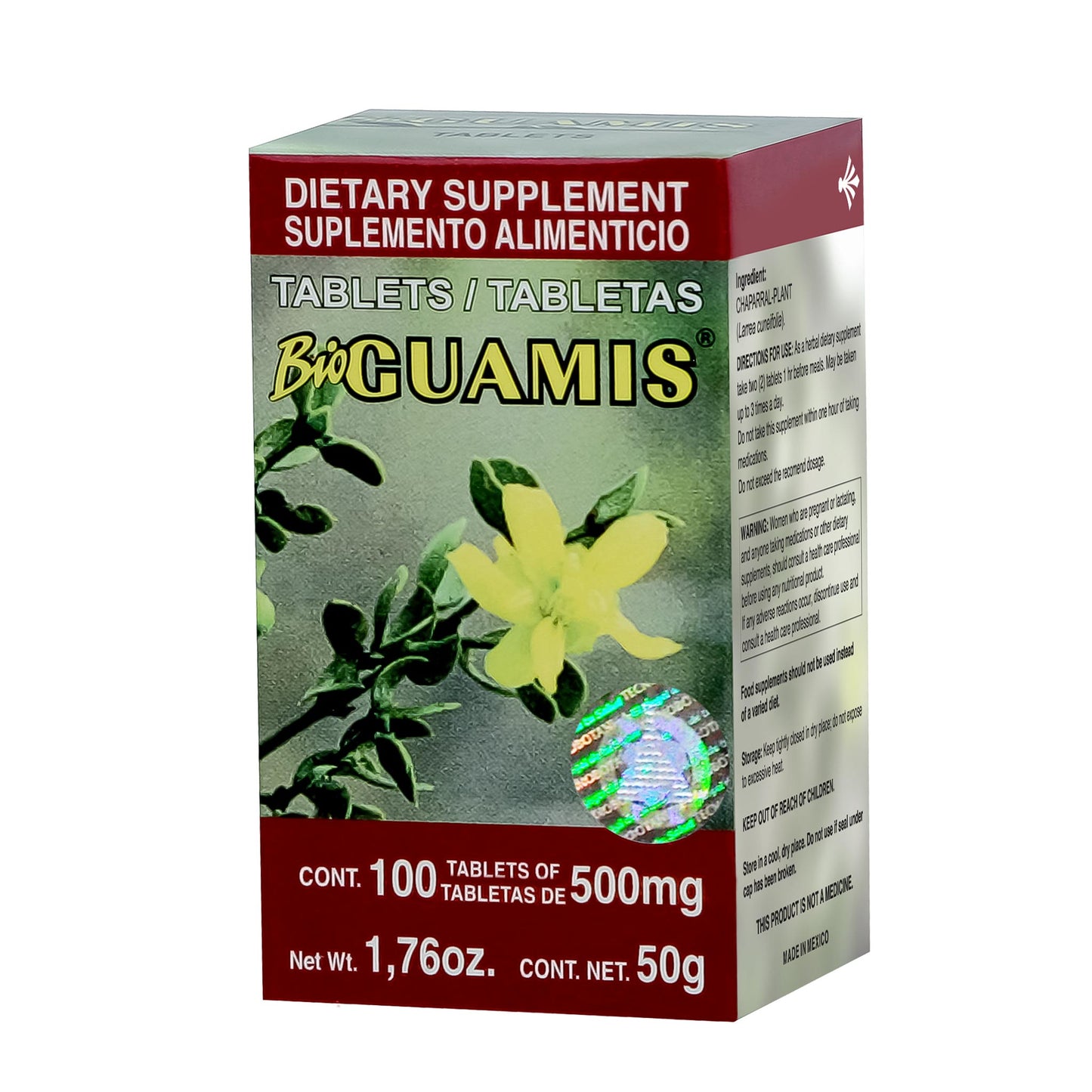 BIOGUAMIS ® 100 tabletas