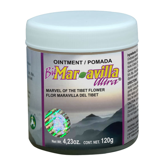 Pomada BIO MARAVILLA ULTRA ® flor maravilla del tibet tarro 120g