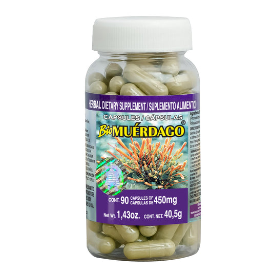 Cápsulas BIOMUERDAGO ® hojas de secapalo frasco 90