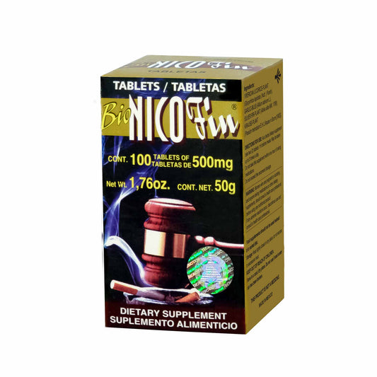 Tabletas BIONICOFIN ® regalicia compuesta caja frasco 100