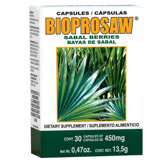 Cápsulas BIOPROSAW ® bayas de sabal caja blister 30