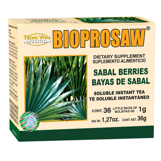 Té granulado BIOPROSAW ® bayas de sabal caja 36 sbrs