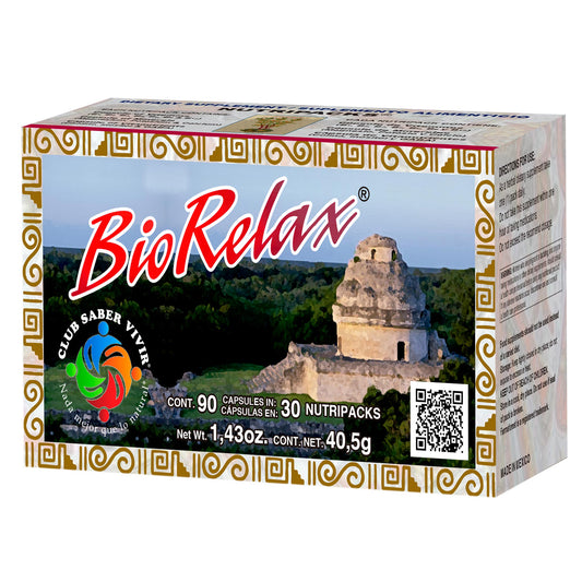 Cápsulas BIORELAX ® fórmula magistral otomí frasco 90