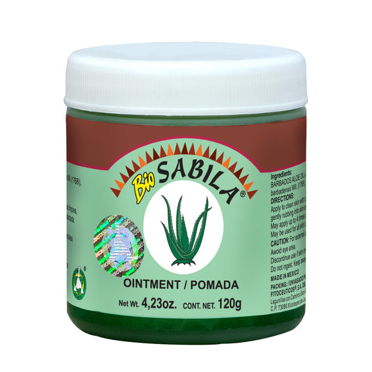 Pomada BIOSABILA ® aceite de sábila tarro 120g