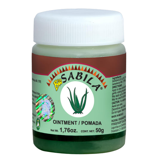 Pomada BIOSABILA ® aceite de sábila tarro 50g