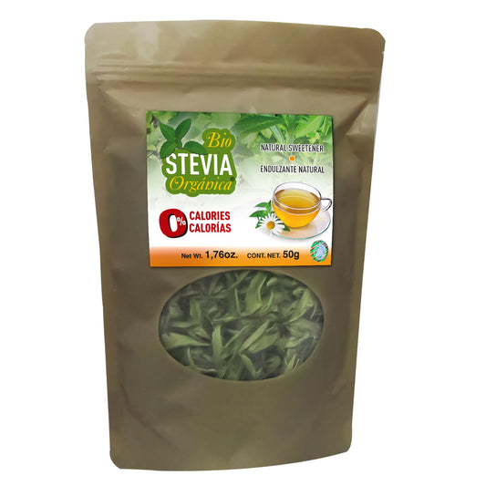 Té BIO STEVIA ORGÁNICA ® hojas de stevia bolsa 50g