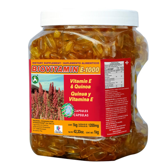 Cápsulas BIOVITAMIN ® quinua y vitamina E bote 1kg