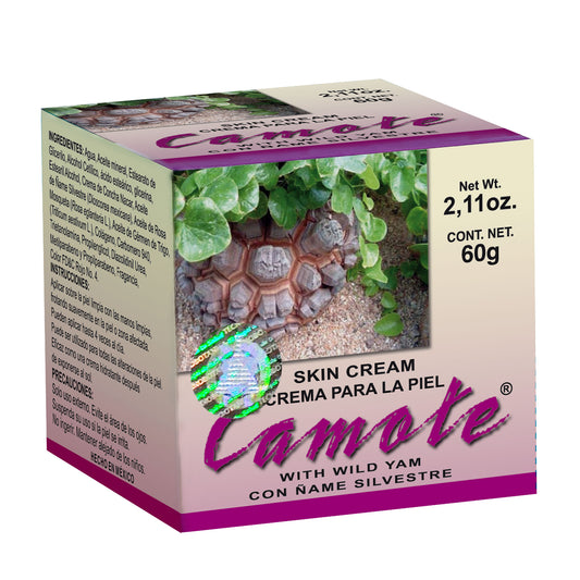 Crema facial CAMOTE ® ñame silvestre tarro 60g