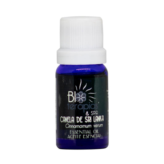 Aceite esencial BIOTERAPIAS & SPA ® canela de sri lanka frasco 10ml