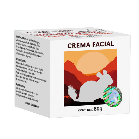Crema facial CHINCHILLANOL ® aceite de chinchilla tarro 60g
