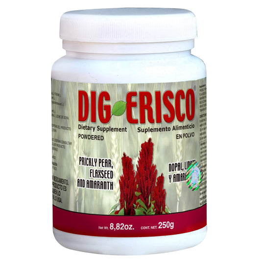 Granulado DIGERISCO ® nopal con linaza del canadá frasco 250g