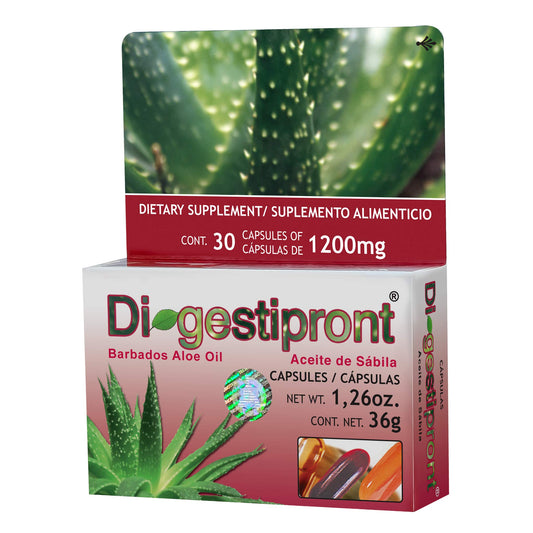 Cápsulas DIGESTIPRONT ® aceite de sábila caja blister 30