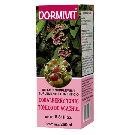 Tónico DORMIVIT ® acachul fruto caja frasco 250ml