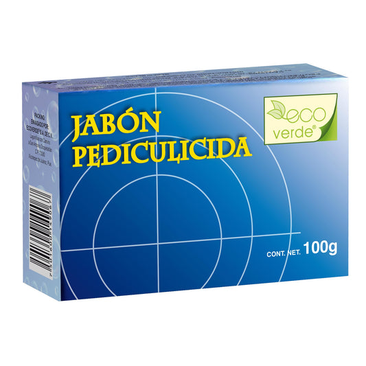 Jabón ECOVERDE ® jabón pediculicida caja barra 100g