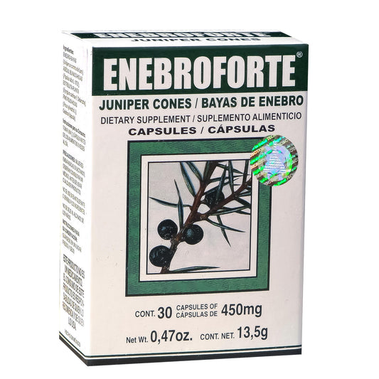Cápsulas ENEBROFORTE ® bayas de enebro caja blister 30