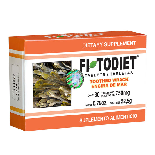 Tabletas FITODIET ® hierbas termogénicas caja blister 30