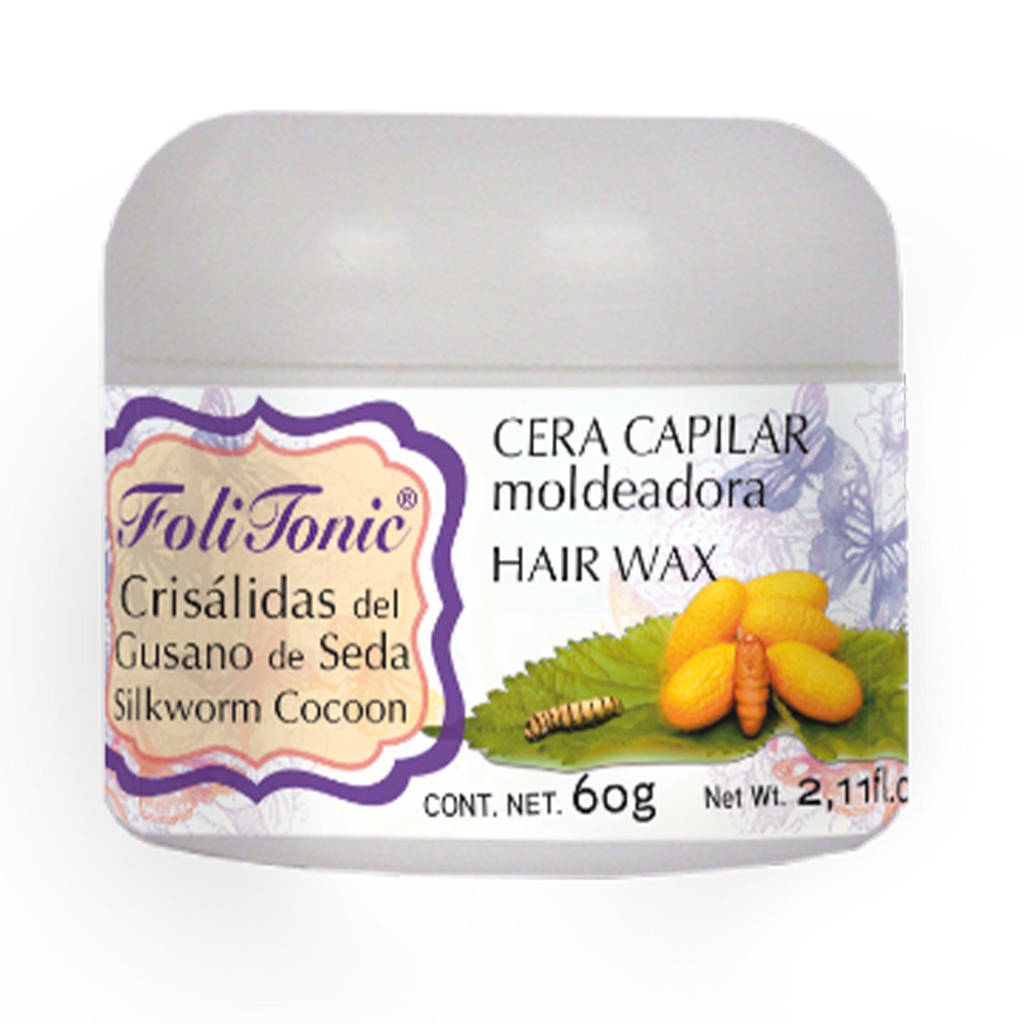 Cera capilar FOLITONIC ® crisalidas tarro 60g