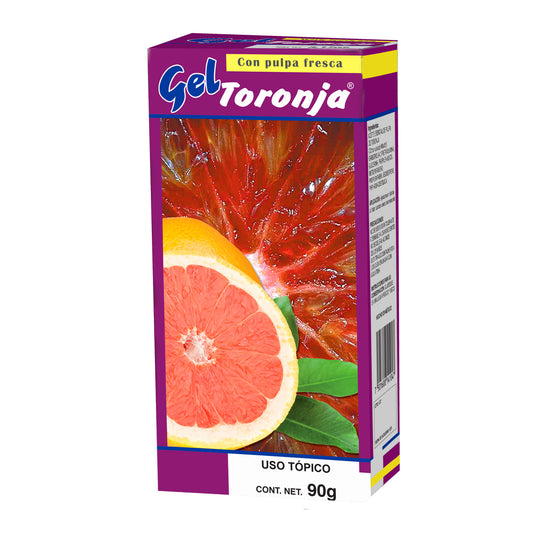 Gel corporal GELTORONJA ® toronja fruto caja tubo 90g
