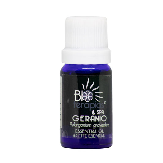 Aceite esencial BIOTERAPIAS & SPA ® geranio frasco 10ml