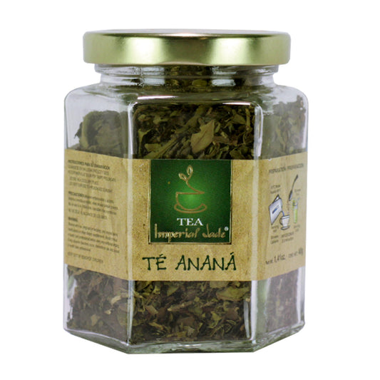 Té granulado IMPERIALJADE ® té verde con ananá frasco 40g
