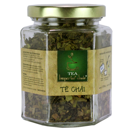 Té granulado IMPERIALJADE ® té chai frasco 40g