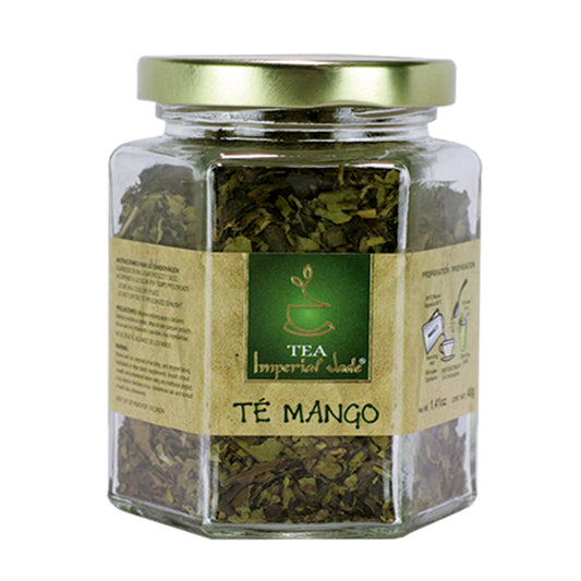 Té granulado IMPERIALJADE ® té verde con mango frasco 40g