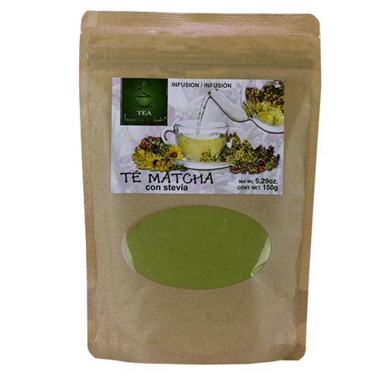 Té en polvo IMPERIALJADE ® té matcha  stevia bolsa 150g