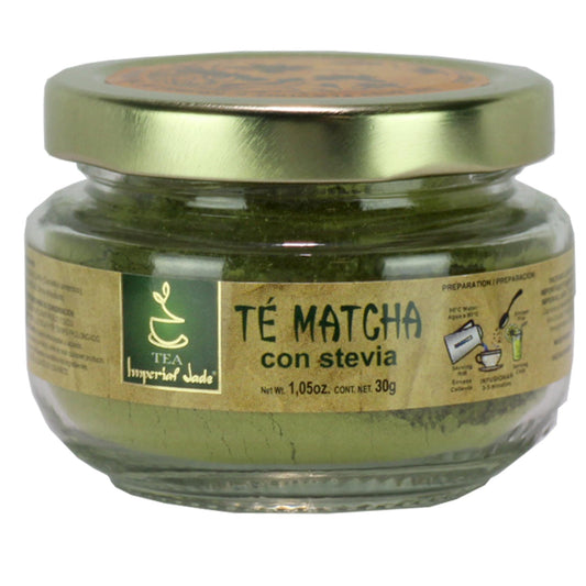 Té granulado IMPERIALJADE ® té matcha con stevia frasco 30g