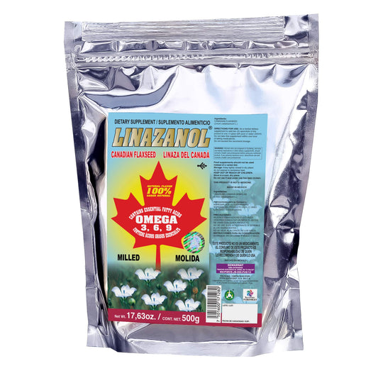 Molido LINAZANOL ® linaza de canadá bolsa 500g