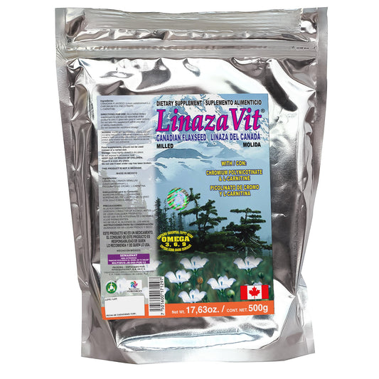 Molido LINAZAVIT ® linaza del canadá bolsa 500g