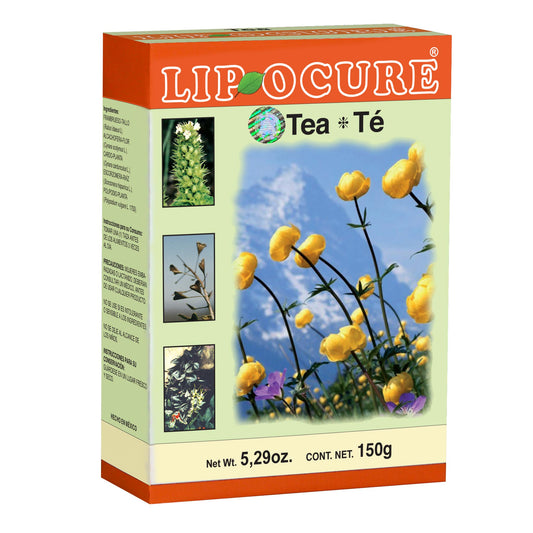 Té granulado LIPOCURE ® frambueso, polipodio y cardo caja 150g