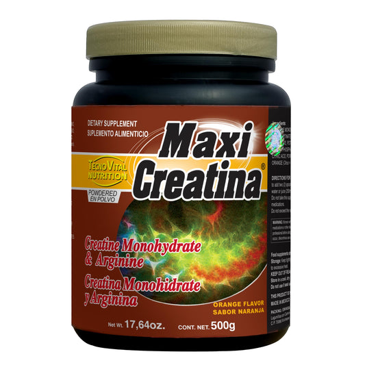 Polvo MAXICREATINA ® creatina con arginina bote 500g