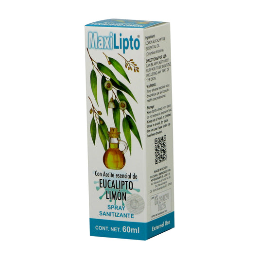 Aceite esencial MAXILIPTO ® eucalipto limón frasco 60ml