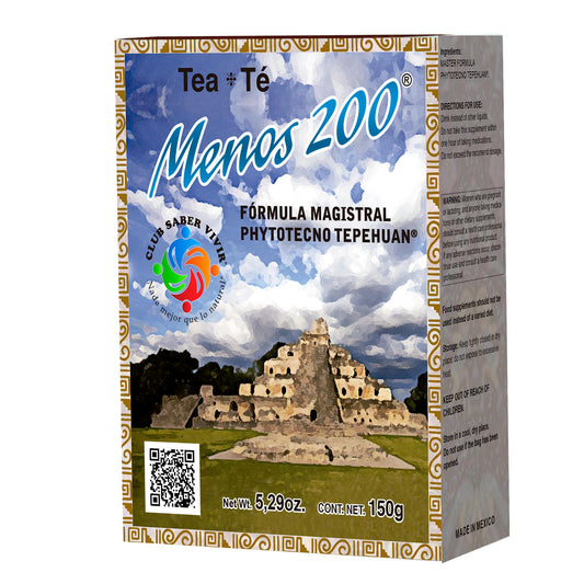 Té granulado MENOS 200 ® fórmula magistral caja 150g