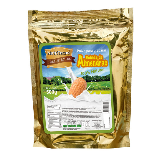 Polvo NUTRATECNO ® lechada vegetal almendras bolsa 500g