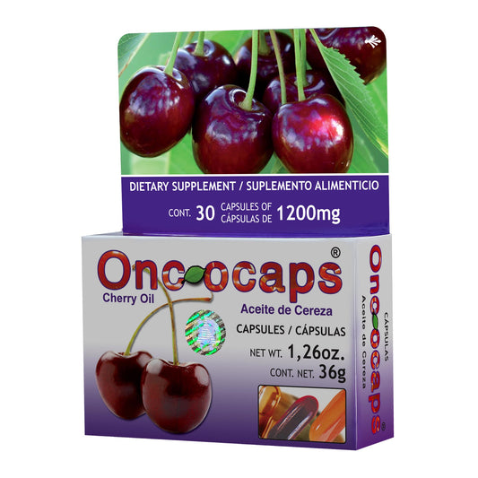 Cápsulas ONCOCAPS ® aceite de cereza caja blister 30