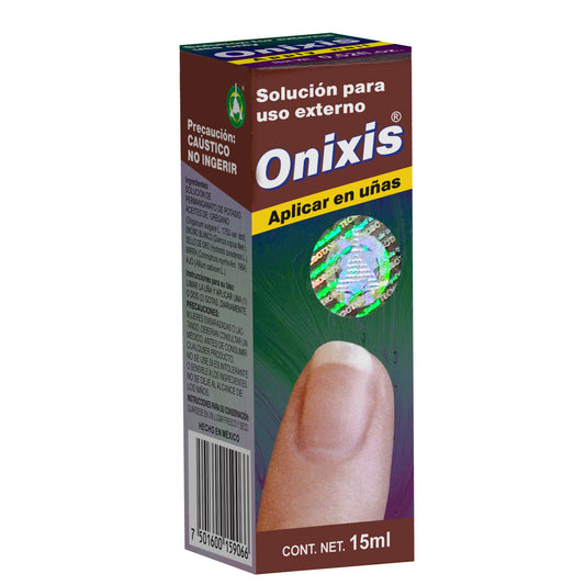 Solución externa ONIXIS ® PARA UÑAS orégano, encino blanco, sello de oro frasco 15ml