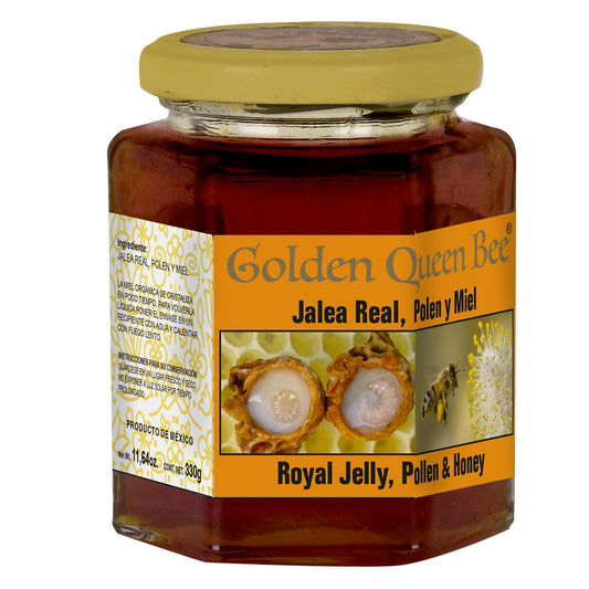 Miel de abeja ORGANIMIEL ® jalea real frasco 330ml