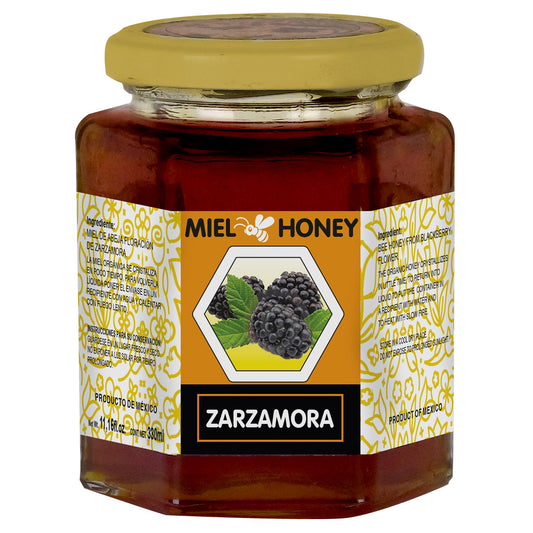 Miel de abeja ORGANIMIEL ® zarzamora fruto frasco 330ml