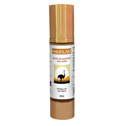 Aceite facial PORANGABA ® aceite de avestruz frasco 50ml