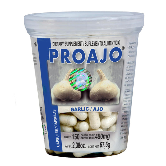 Cápsulas PROAJO ® ajo frasco 150