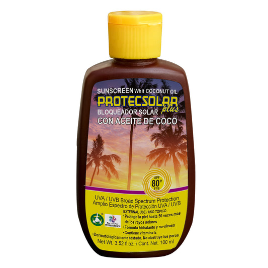 Aceite corporal PROTECSOLAR ® aceite de coco frasco de 100ml