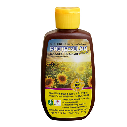 Protector solar PROTECSOLAR ® enzimas de girasol frasco de 100ml