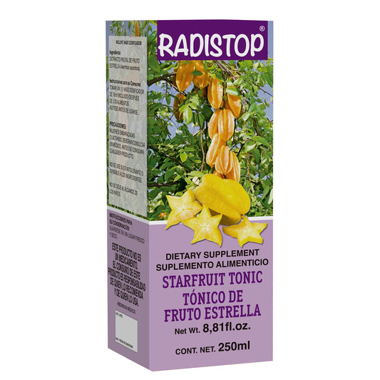 Tónico RADISTOP ® fruto estrella caja frasco 250ml