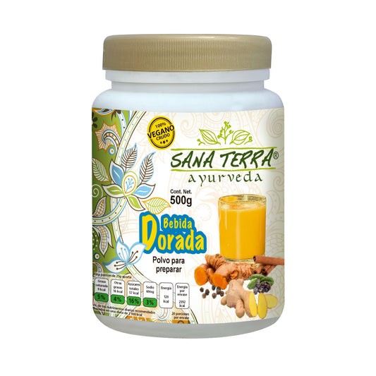 Polvo SANA TERRA ® bebida dorada bote 500g