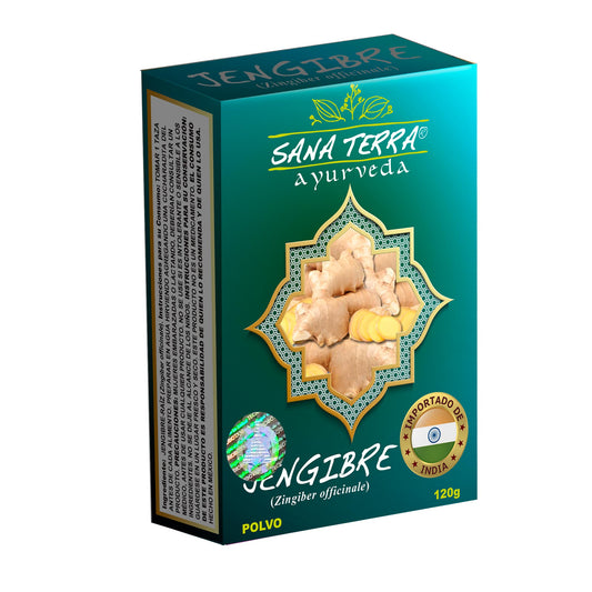 Polvo JENGIBRE ® polvo de jengibre caja sobre 120g