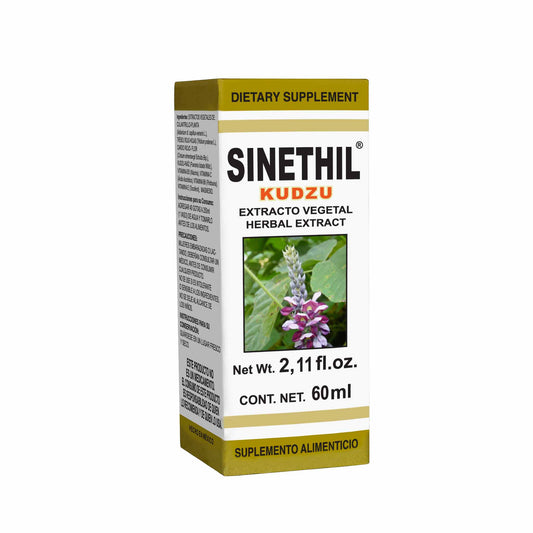 Extracto vegetal SINETHIL ® kudzu caja frasco gotero 60ml